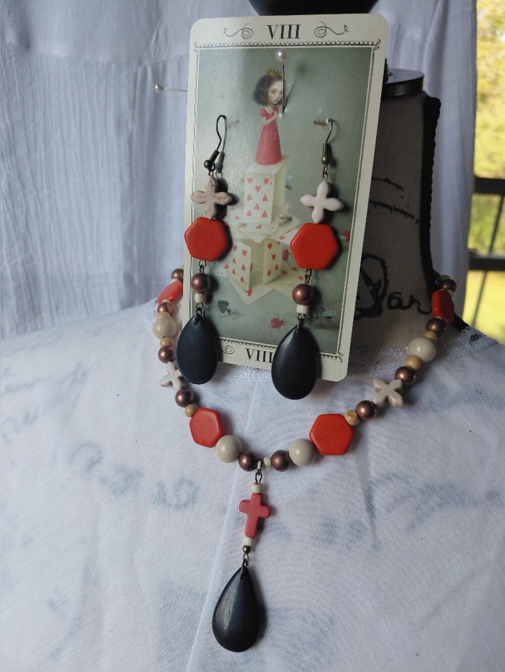 OOAK HANDMADE BEADED NECKLACE